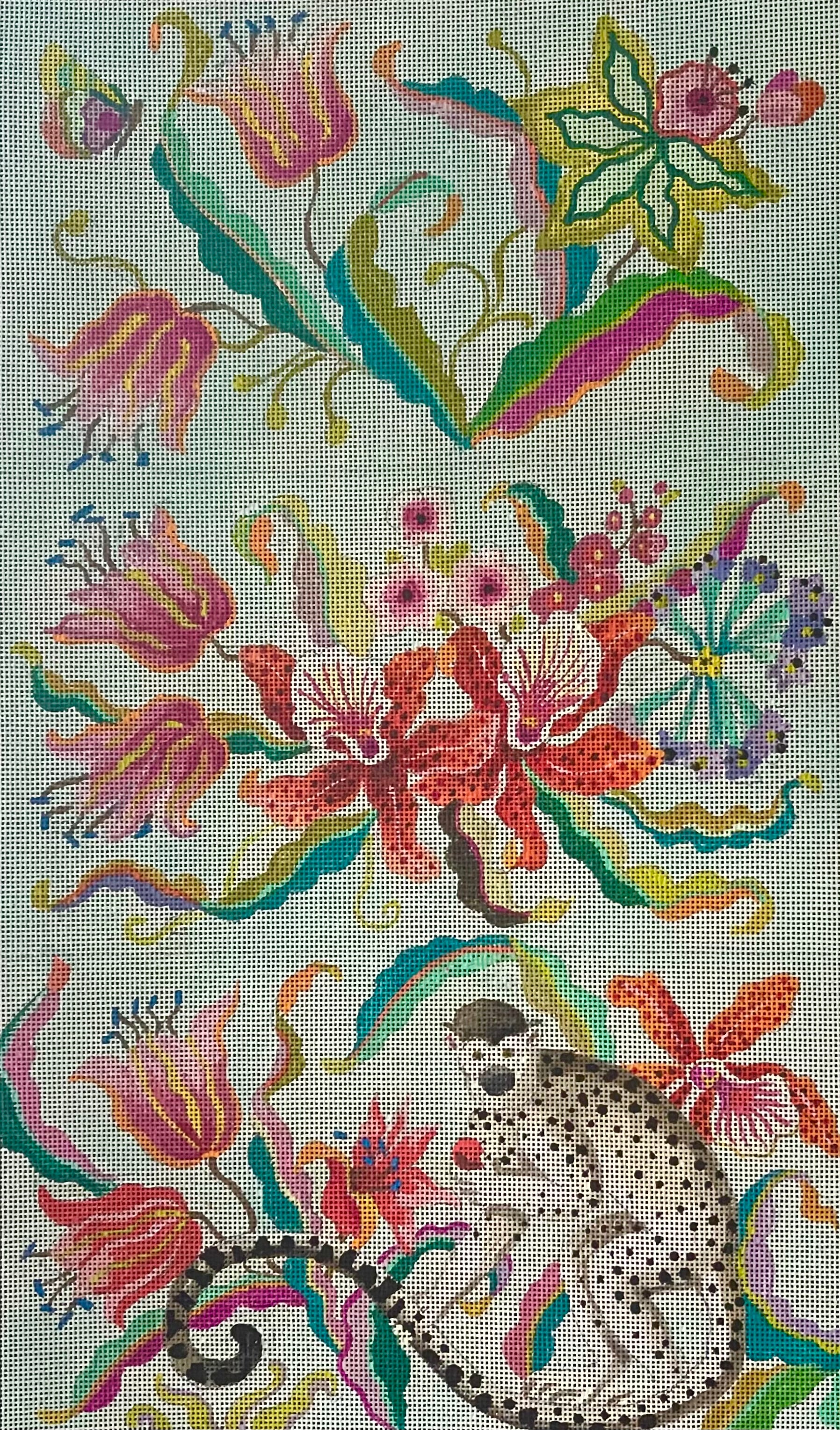 AN542 10x17 18M – Colors Of Praise Needlepoint