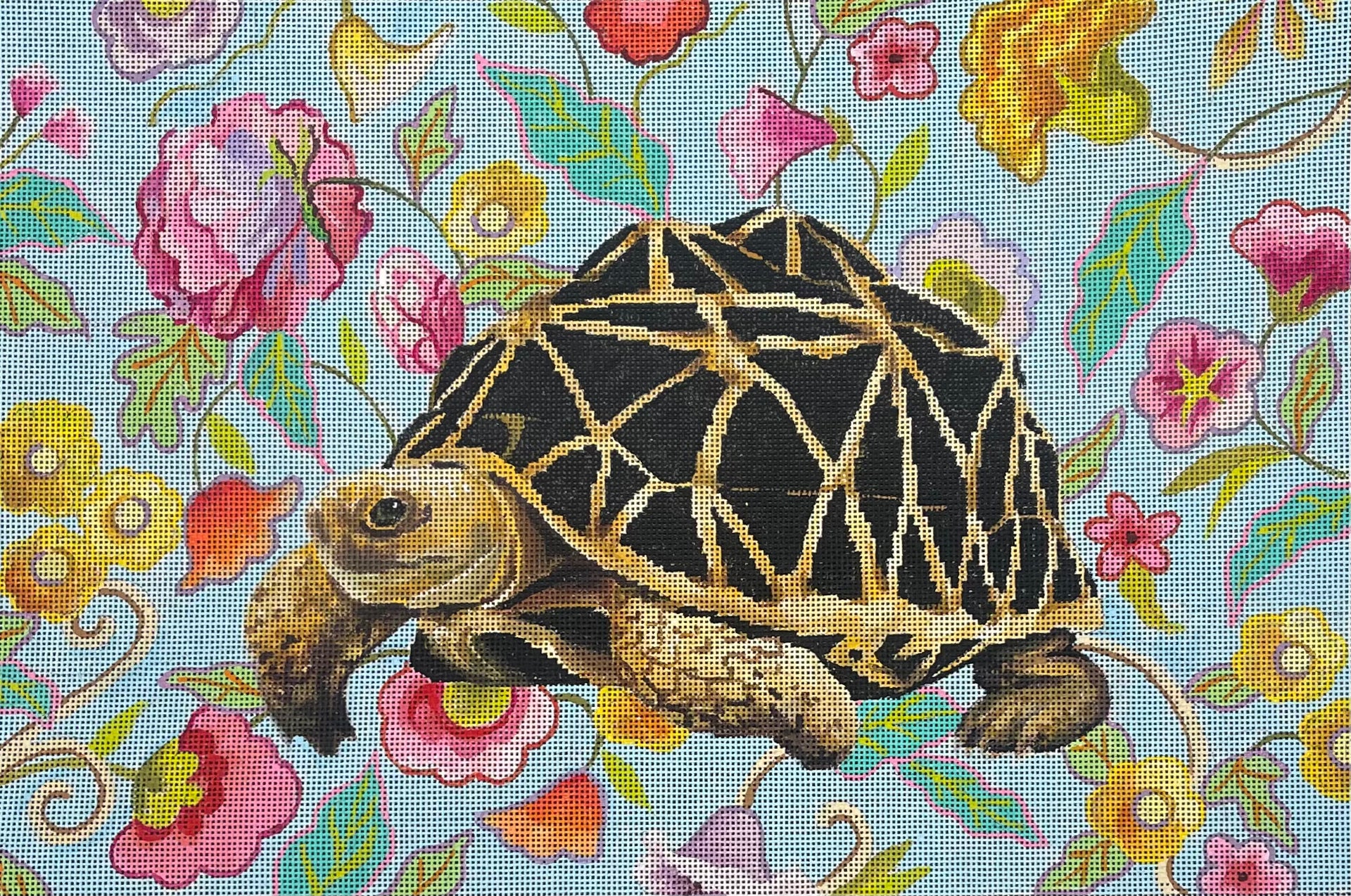 AN527 19x13 13M – Colors Of Praise Needlepoint